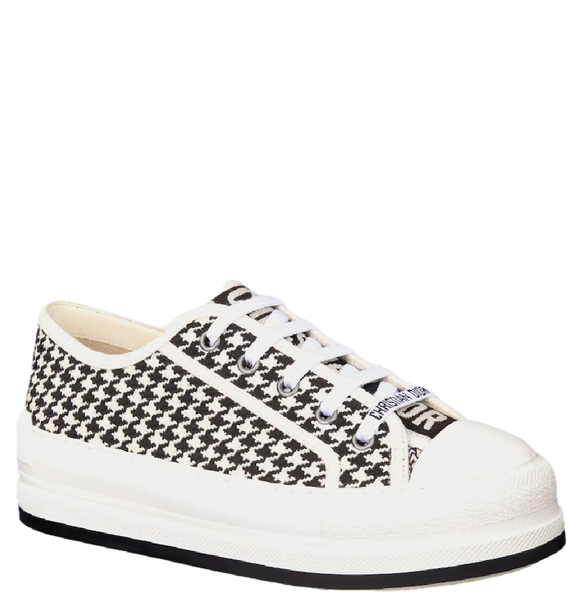  Giày Nữ Dior Walk'n'dior Platform Sneaker 'Black White' 