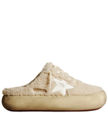  Giày Nữ Golden Goose Space-Star Sabots 'Beige' 
