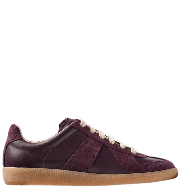  Giày Nữ Maison Margiela Replica Sneakers 'Merlot' 