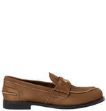  Giày Nữ Miu Miu Faded Suede Loafers 'Cinnamon' 