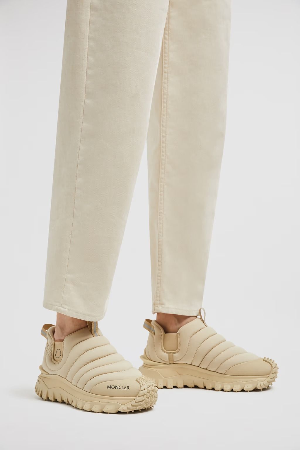  Giày Nữ Moncler Trailgrip Après Sneakers 'Desert Sand' 