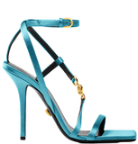  Giày Nữ Versace Crystal Medusa '95 Sandals 'Blue' 