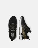  Giày Nữ Versace Jeans Couture Dynamic Logo Trainers 'Black' 