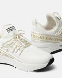  Giày Nữ Versace Jeans Couture Dynamic Logo Trainers 'White' 
