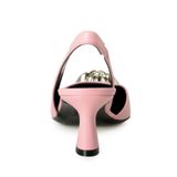  Giày Nữ Versace Medusa Slingback Heels 'Pink' 