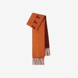  Khăn Burberry Reversible Logo Alpaca Wool Blend Scarf 'Ginger' 