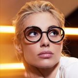  Kính Gucci Horsebit  Round Retro Eyeglasses 'Black Gold' 