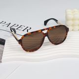  Kính Nam Gucci Aviator Sunglasses 'Light Tortoiseshell Frame' 