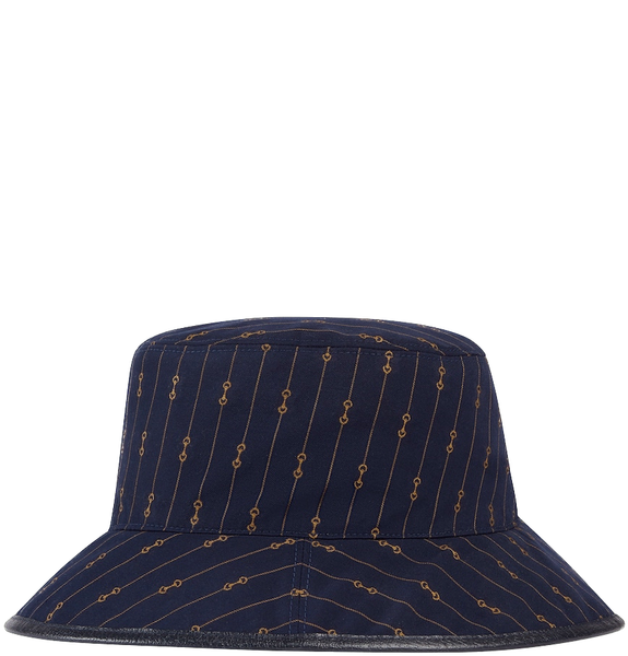  Mũ Gucci Reversible GG Horsebit Bucket Hat 'Blue' 