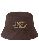  Mũ Louis Vuitton Monogram Craggy Reversible Bucket Hat 'Brown' 