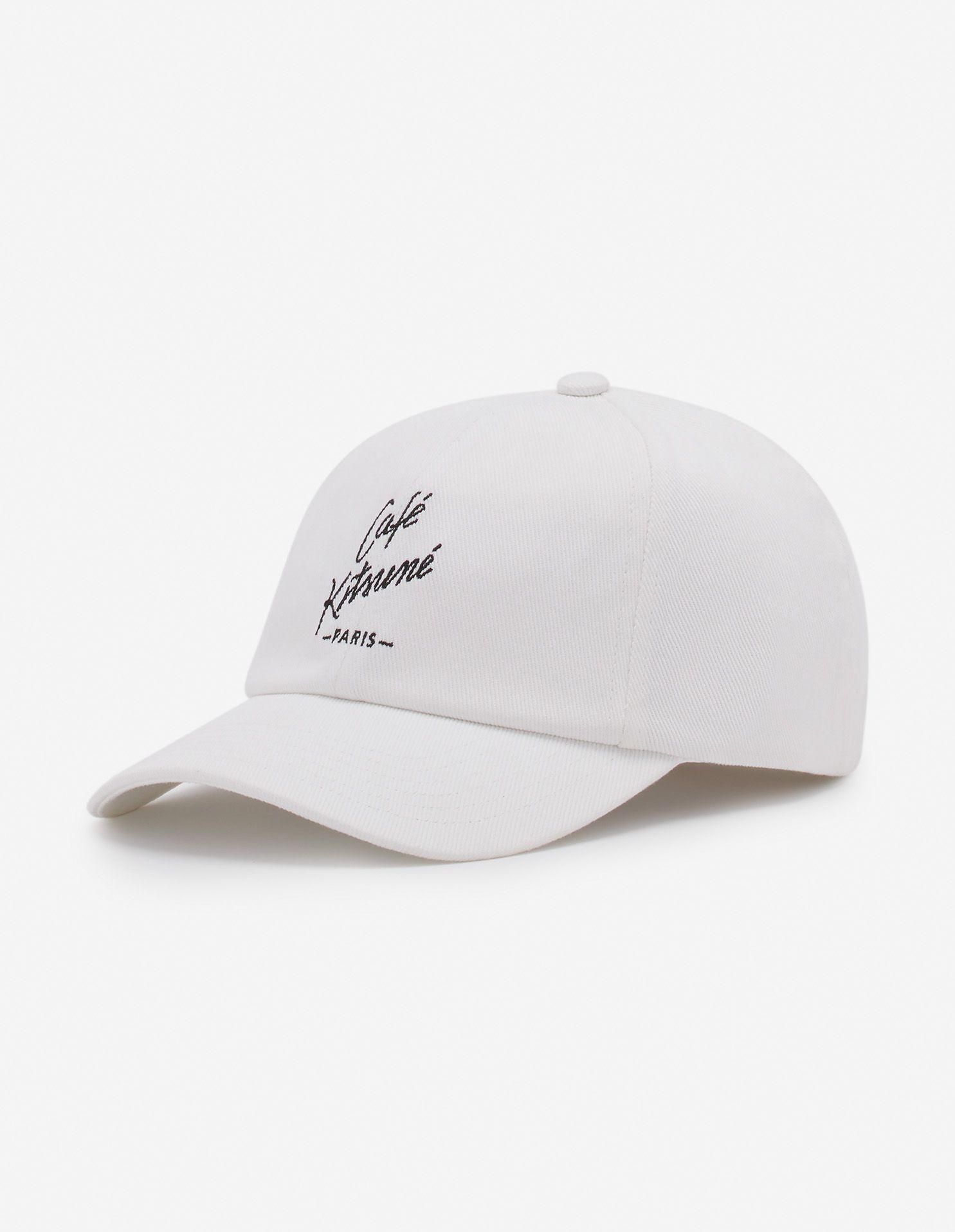  Mũ Maison Kitsune Contrast Thread Embroidery 'Beige' 