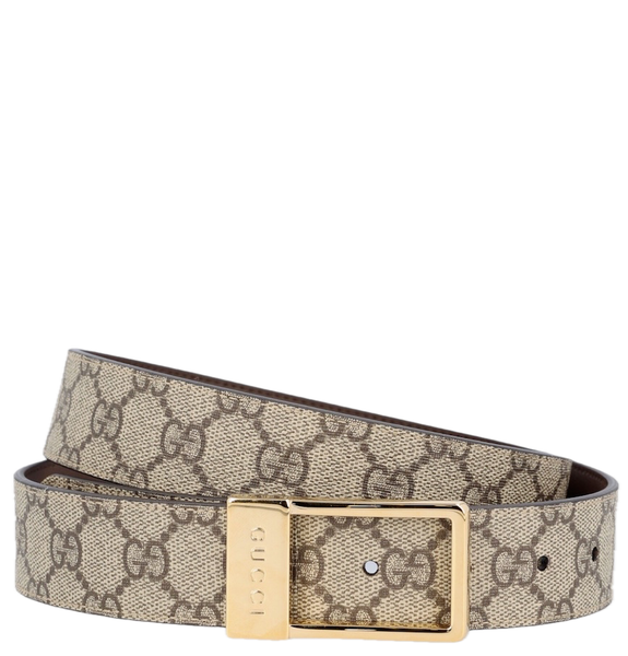  Thắt Lưng Nam Gucci Belt Rectangular Buckle 'Beige' 