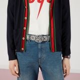  Thắt Lưng Nam Gucci GG Supreme Canvas Belt 'Beige' 