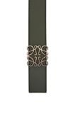  Thắt Lưng Nam Loewe Reversible Anagram Belt 'Green' 