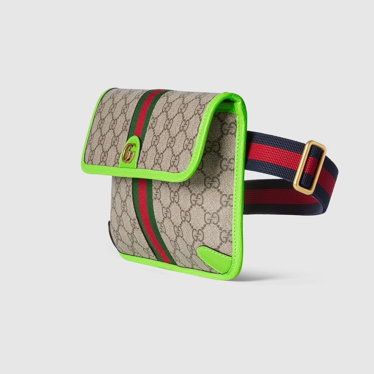  Túi Gucci Ophidia Gg Small Belt Bag 'Beige Green' 