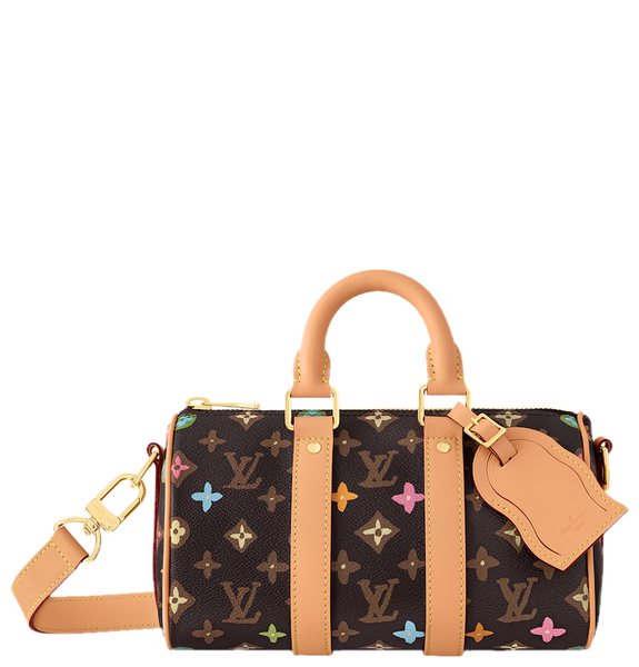  Túi Louis Vuitton Keepall Bandoulière 25 Bag 'Chocolate Brown' 