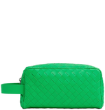  Túi Nam Bottega Veneta Intrecciato Travel Pouch 'Parakeet' 