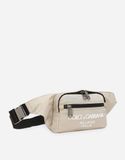  Túi Nam Dolce & Gabbana Small Nylon Belt Bag 'Beige' 