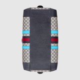  Túi Nam Gucci Savoy Large Duffle Bag 'Beige Blue' 