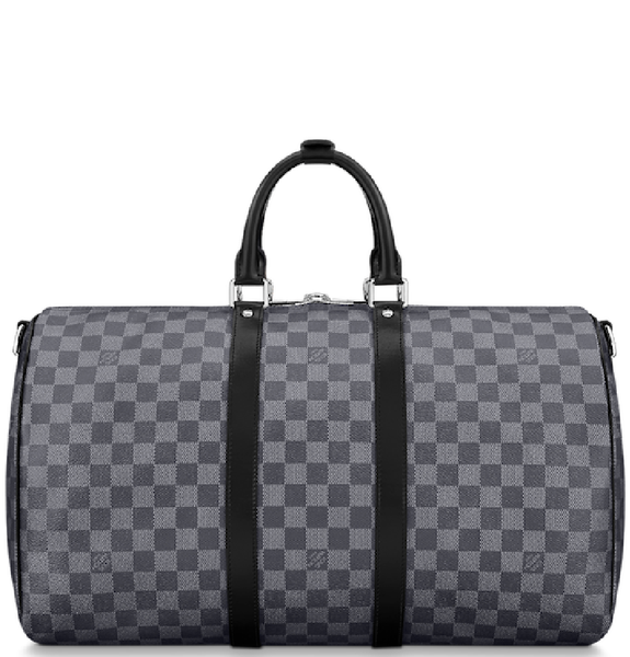  Túi Nam Louis Vuitton Keepall Bandoulière 45 'Damier Graphite' 