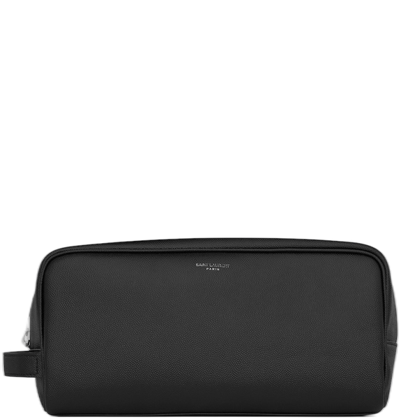  Túi Nam Saint Laurent Paris Grooming Case Poudre Embossed 'Black' 