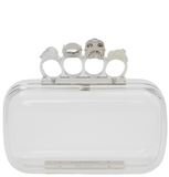  Túi Nữ Alexander McQueen Knuckle Clutch 'Transparent' 