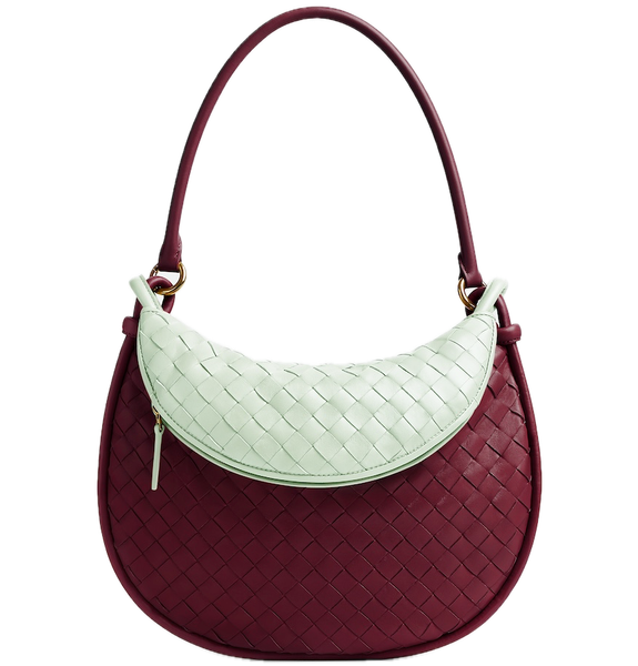  Túi Nữ Bottega Veneta Medium Gemelli 'Barolo Glacier' 