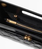  Túi Nữ Chanel Aged Calfskin Gold Tone Metal 'Black' 