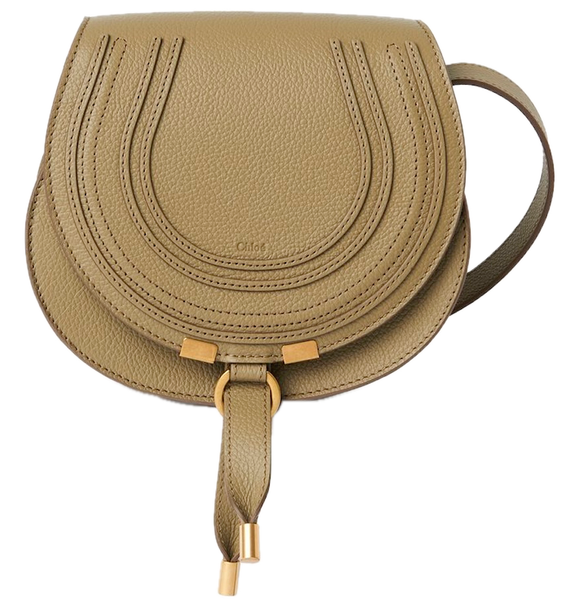  Túi Nữ Chloe Marcie Small Saddle Bag 'Pottery Green' 