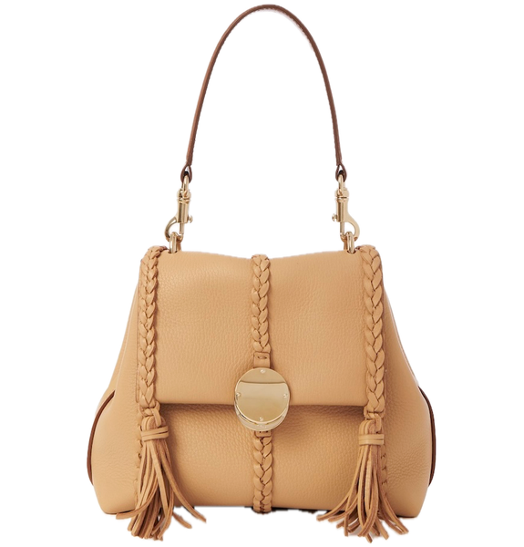  Túi Nữ Chloe Small Penelope Soft Shoulder Bag 'Milky Brown' 
