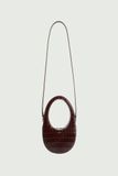  Túi Nữ Coperni Croco Crossbody Mini Swipe Bag 'Brown' 