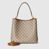  Túi Nữ Gucci GG Emblem Small Shoulder Bag 'Beige' 