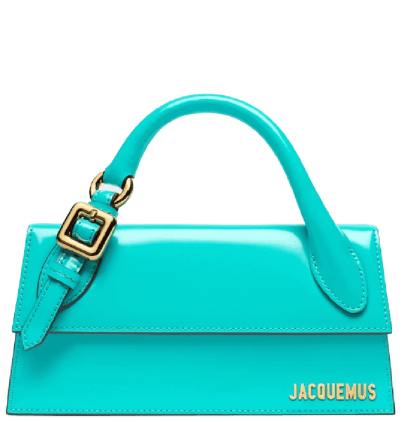 Túi Nữ Jacquemus Long Chiquito With Buckle 'Turquoise' 