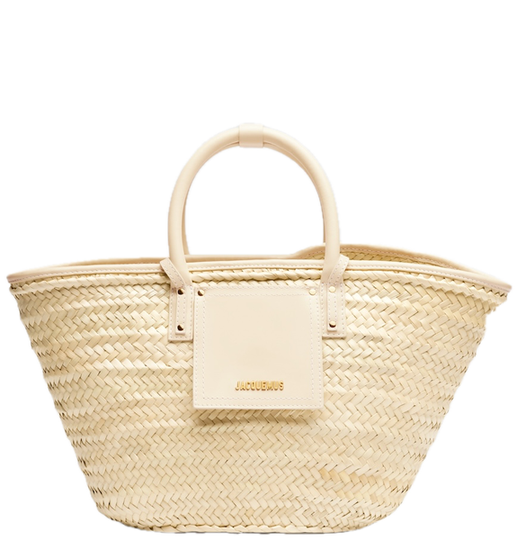  Túi Nữ Jacquemus Soli Basket Les Classiques 'Ivory' 