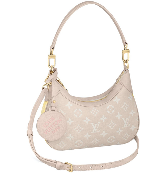  Túi Nữ Louis Vuitton Bagatelle BB 'Monogram Empreinte Rose Beige' 