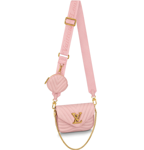  Túi Nữ Louis Vuitton Lv New Wave Multi Pochette 'Rose Ballerine Pink' 