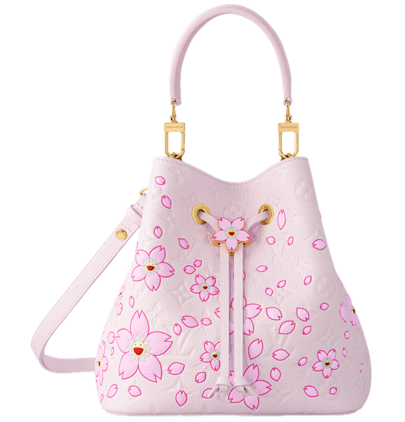  Túi Nữ Louis Vuitton LV x TM NéoNoé BB Bucket Bag 'Pearl Pink' 
