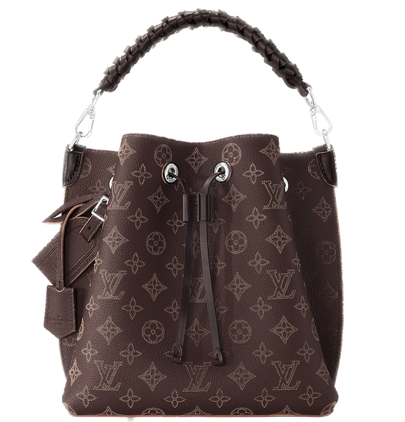  Túi Nữ Louis Vuitton Muria Mahina Chocolate 'Brown Cashmere Beige' 