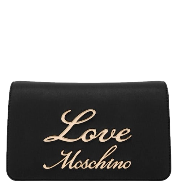  Túi Nữ Love Moschino Logo Signature Daily Bag 'Black' 