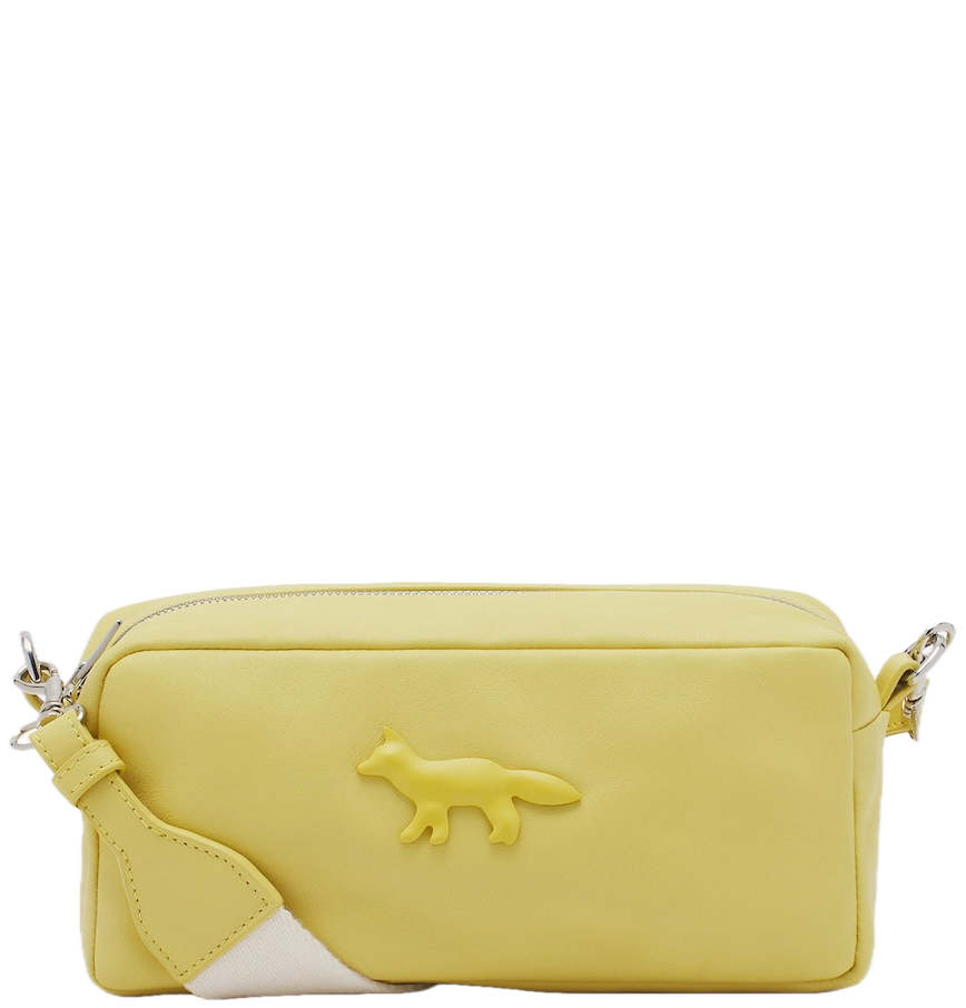  Túi Nữ Maison Kitsune Cloud Trousse Bag 'Lime Green' 