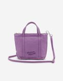  Túi Nữ Maison Kitsune Fox Head Mini Tote 'Lilac' 