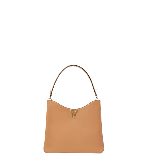  Túi Nữ Versace Virtus Lagre Hobo 'Caramel' 