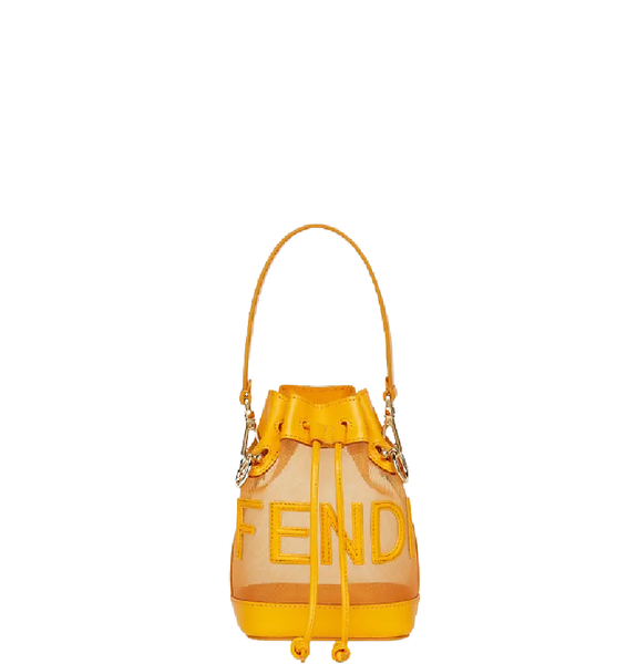  Túi Nữ Fendi Leather And Mesh 'Yellow' 