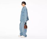  Túi Nữ Marc Jacobs Leather Mini Bucket Bag 'Argan Oil' 