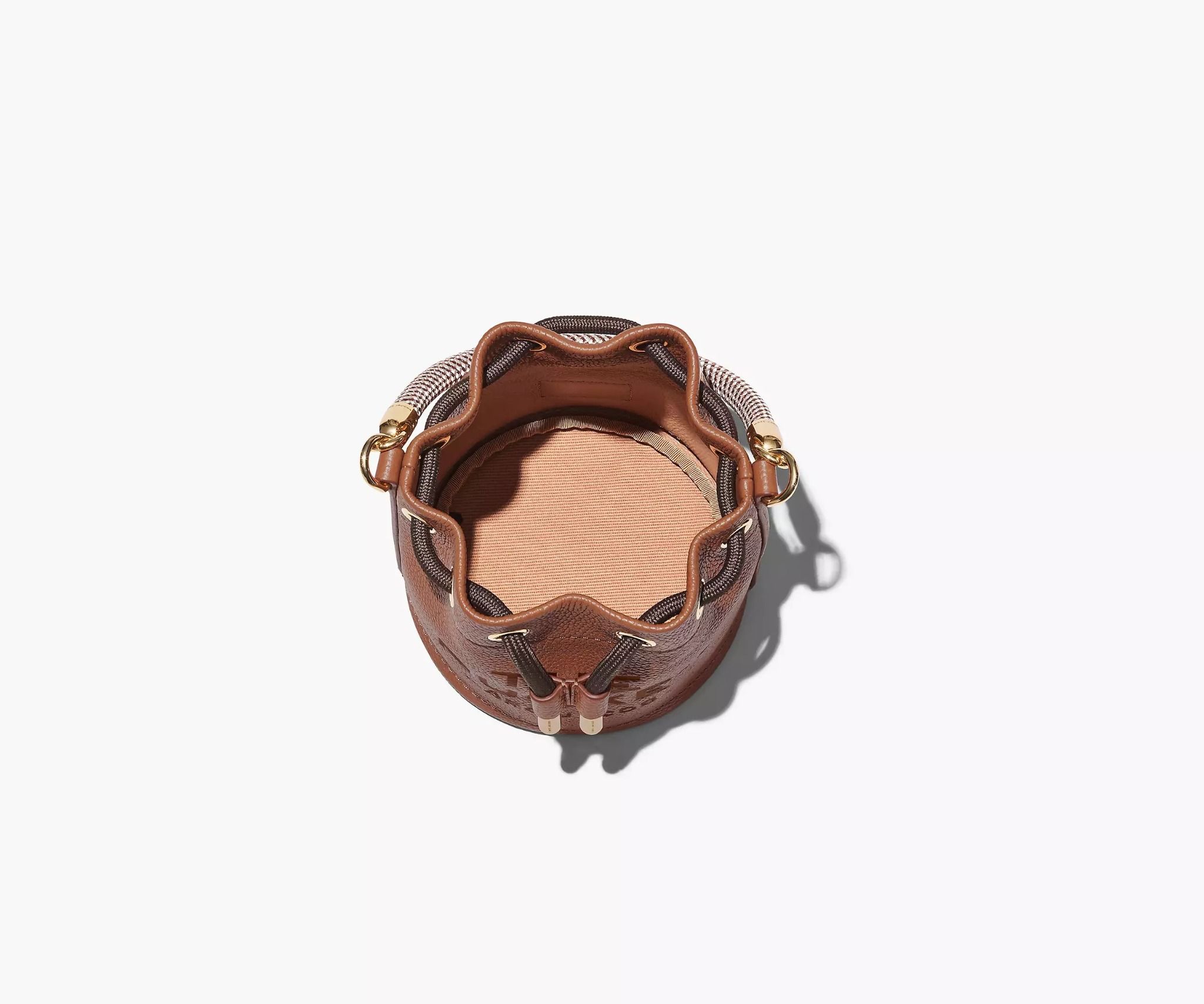  Túi Nữ Marc Jacobs Leather Mini Bucket Bag 'Argan Oil' 