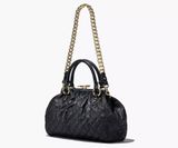  Túi Nữ Marc Jacobs Re-edition Quilted Stam Bag 'Black' 