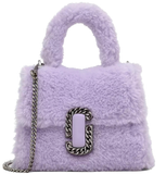  Túi Nữ Marc Jacobs Teddy St. Marc Mini Top Handle 'Lilac' 