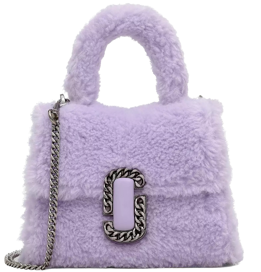  Túi Nữ Marc Jacobs Teddy St. Marc Mini Top Handle 'Lilac' 