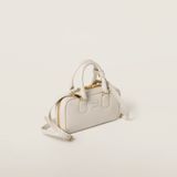  Túi Nữ Miu Miu Arcadie Leather Mini 'White' 