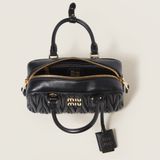  Túi Nữ Miu Miu Arcadie Matelassé Bag 'Black' 
